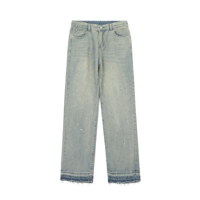 RAW EDGE DENIM FLARE