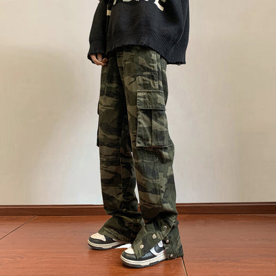 CAMOUFLAGE FLARE PANT