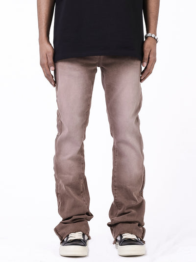 SIDE ZIPPER DENIM PANT