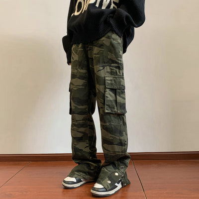 CAMOUFLAGE FLARE PANT