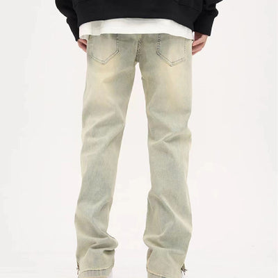 CASUAL TAPERED ZIP PANT